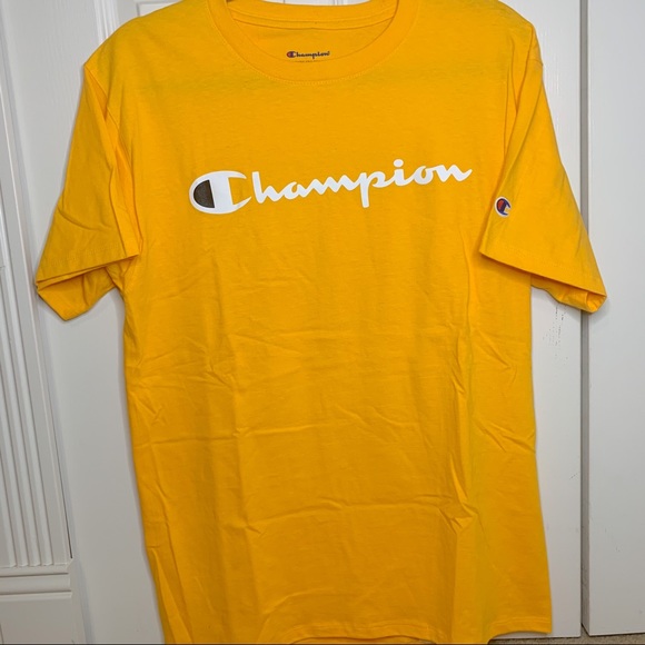 Yellow Champion T-Shirt - Picture 2 of 3